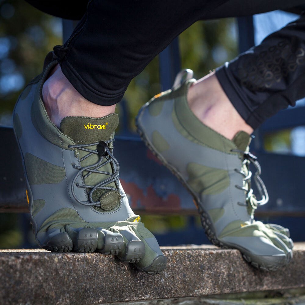 Zapatos De Trail Mujer Verde Oliva - FiveFingers V-Alpha - XLABWS-956